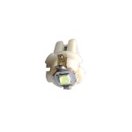 Led bulb 1 smd 3030 super bright, socket T5 B8.3D, crystal blue color, for dashboard and center console